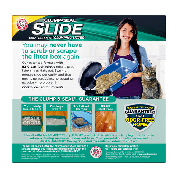 Arm & Hammer Slide Nettoyage Facile Litière pour Chats