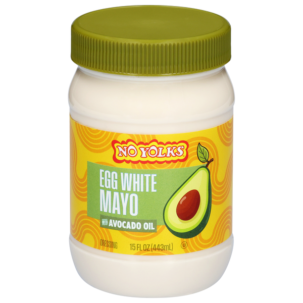 Sauce Mayo aux Blancs d'Oeufs No Yolks avec Huile d'Avocat