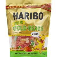 Bonbons gélifiés acidulés HARIBO