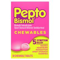 Comprimés à mâcher Pepto-Bismol pour le confort digestif