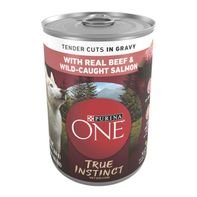 Purina ONE Comida Húmeda Natural para Perros en Salsa, Verdadero Instinto