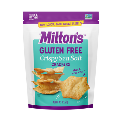 Galletas Sin Gluten de Milton, Sal Marina Crujiente