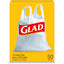 Glad Tall Kitchen Handle-Tie Trash Bags - 13 Gallon, White
