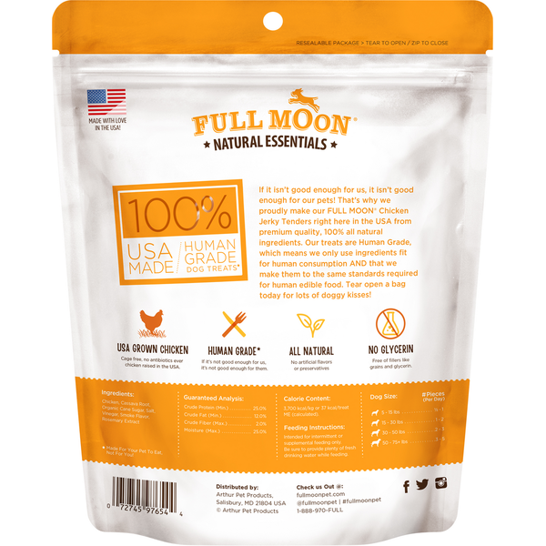 Full Moon Jerky Tenders - Chicken Recipe for Dogs