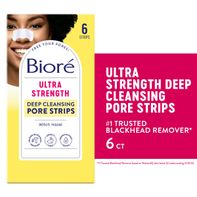 Bandes de pore ultra puissantes Bioré pour une peau claire