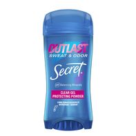 Desodorante Antitranspirante en Gel Transparente Secret Outlast