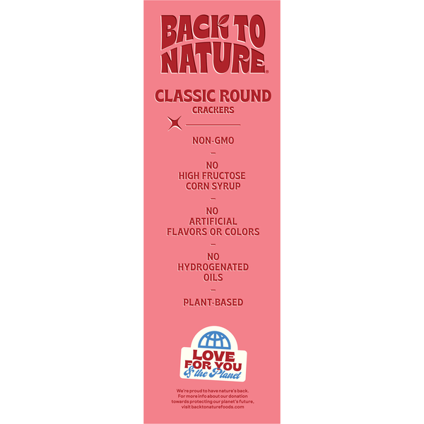 Back to Nature Round Classic Crackers