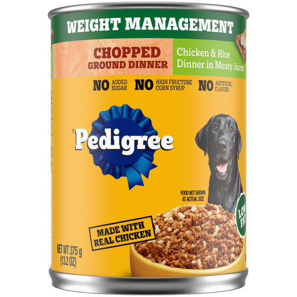 Alimento para perros Pedigree Control de Peso Sabor Pollo y Arroz