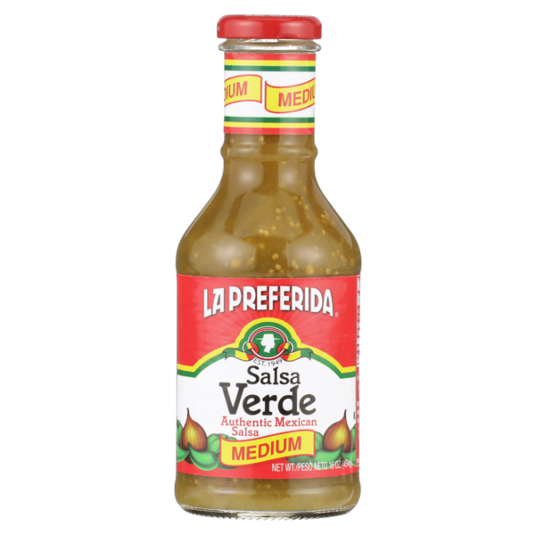 La Preferida Medium Salsa Verde - Authentic Mexican Flavor