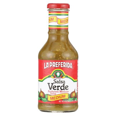 La Preferida Salsa Verde Media - Sabor Mexicano Auténtico