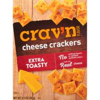 Crav'n Flavor Crackers au Fromage, Extra Toasty
