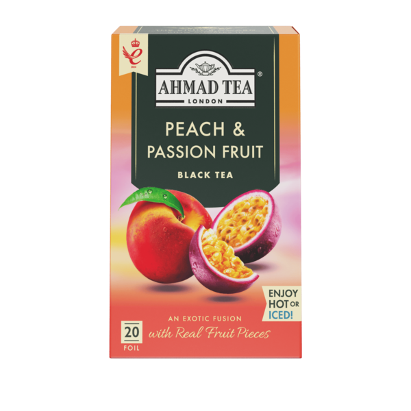Ahmad Tea Peach & Passionfruit Black Tea Bags