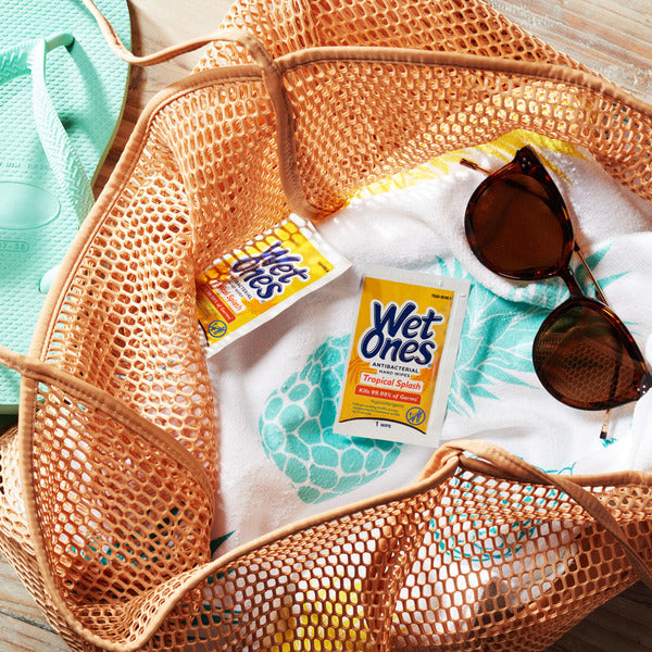 Wet Ones Individually Wrapped Hand Wipes - Tropical Splash