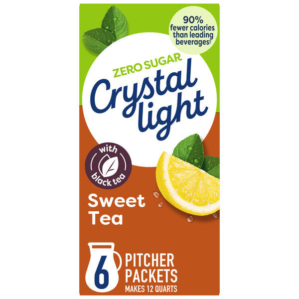 Mélange de boisson en poudre Crystal Light Thé Sucré