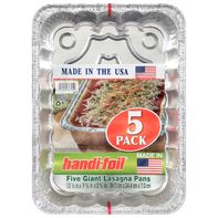 Plaques à lasagne géantes Handi-foil