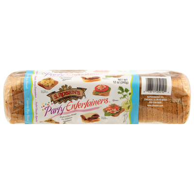 Pain de seigle carvi en taille cocktail S. Rosen