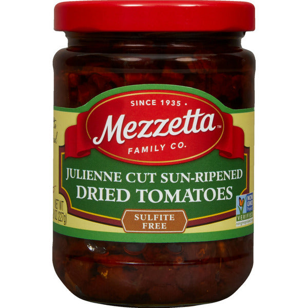 Mezzetta Julienne Cut Sun-Ripened Dried Tomatoes - Sulfite Free