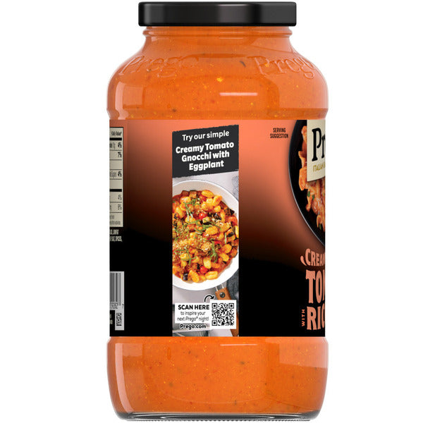 Salsa de Pasta de Tomate Cremosa Prego con Queso Ricotta