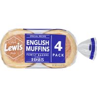 Lewis Bake Shop White English Muffins