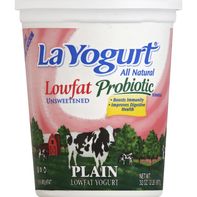 La Yogurt Lowfat Unsweetened Plain Yogurt