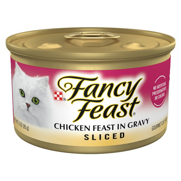 Purina Fancy Feast Fiesta de Pollo en Salsa para Gatos
