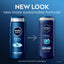 NIVEA Men Cool 3-in-1 Body Wash with Menthol & Yuzu