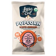 LesserEvil Popcorn au Cheddar Blanc Bio