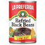 Frijoles Negros Refritos Bajos en Grasa La Preferida