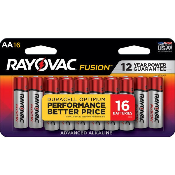 RAYOVAC AA Alkaline Batteries - Reliable Power Source