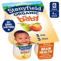 Stonyfield Organic YoBaby Pêche & Poire Lait Entier