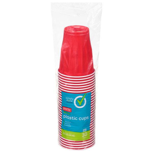Gobelets en plastique de 18 oz Simply Done
