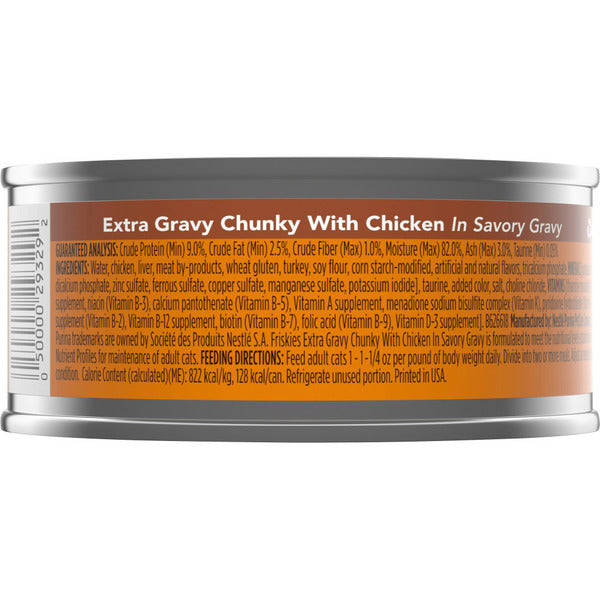 Purina Friskies Gravy Wet Cat Food with Chicken