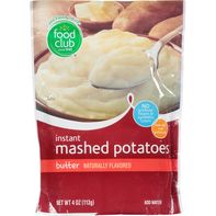 Puré de Patatas Instantáneo Food Club con Mantequilla