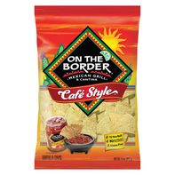 Chips de tortilla style café On The Border