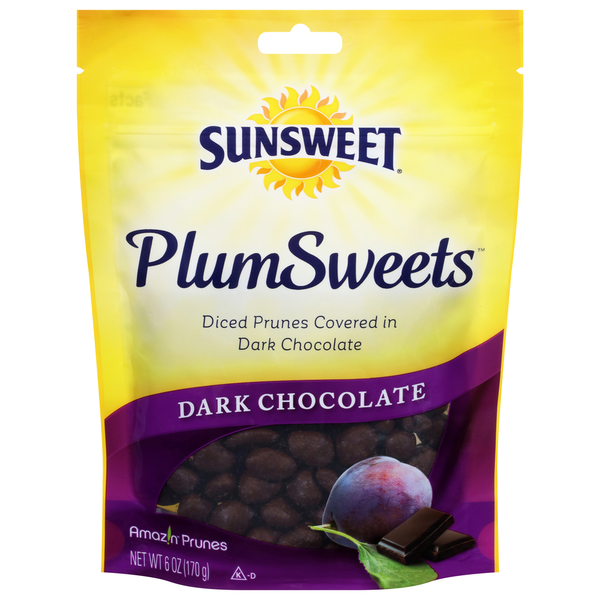 Sunsweet Plum Sweets Ciruelas Pasas con Chocolate Oscuro
