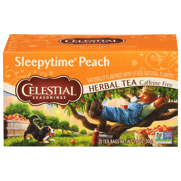 Celestial Seasonings Caffeine Free Peach Herbal Tea