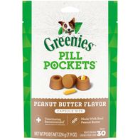 GREENIES Pill Pockets Saveur Beurre de Cacahuète