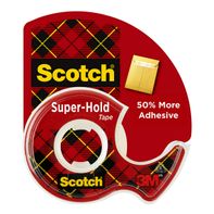 Ruban adhésif Scotch Super-Hold, 3/4 po x 650 po