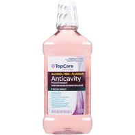 Bain de bouche anticaries TopCare - Saveur menthe fraîche