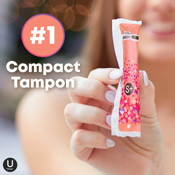 U by Kotex Click Compact Tampons Sin Fragancia, Super Plus