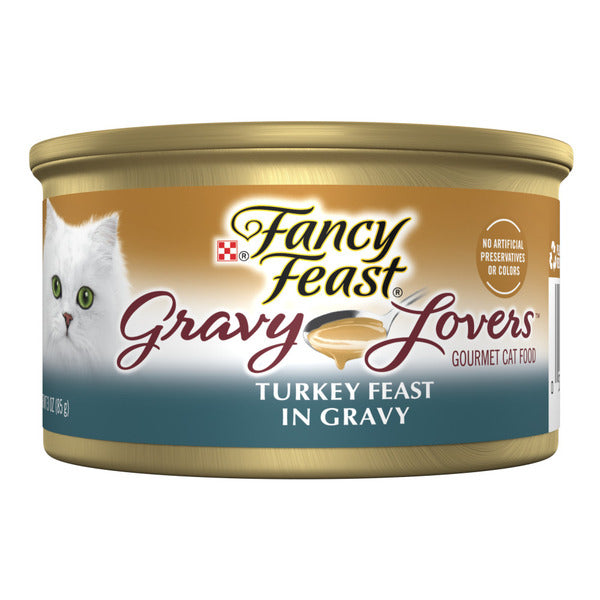 Purina Fancy Feast Gravy Lovers Turkey Feast Cat Food