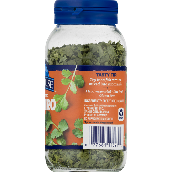 Cilantro Liofilizado Litehouse - Hierba Premium
