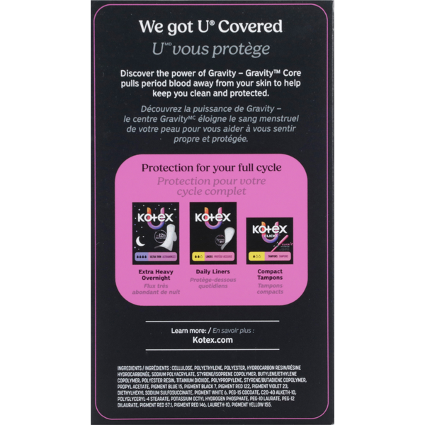 U by Kotex Ultra Thin Heavy Pads