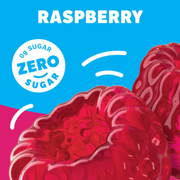 Gelée Jell-O Zero Sucre Saveur Framboise