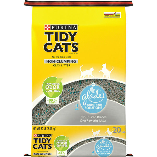 Purina Tidy Cats Non Clumping Cat Litter with Glade Clear Springs