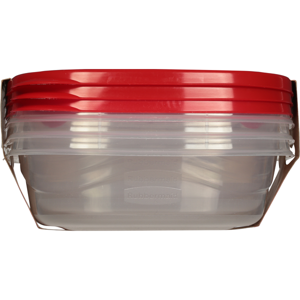 Rubbermaid Divided Rectangle Food Storage Containers