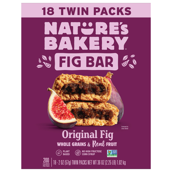 Nature's Bakery Original Fig Bar Twin Packs