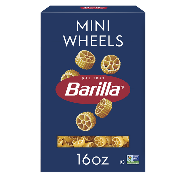 Barilla Mini Wheels - Non-GMO Pasta with Durum Wheat Semolina