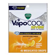 Vicks VapoCool Severe Medicated Sore Throat Drops