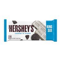 Hershey's Cookies 'n' Creme King Size Candy Bar, 2.6 oz